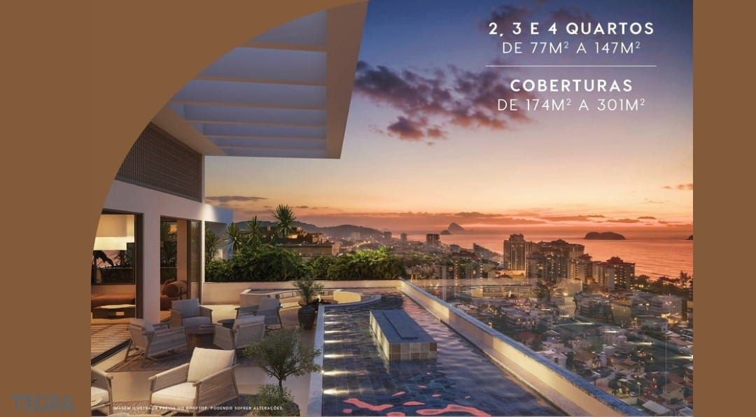 Kronos by Tegra Barra da Tijuca 2 a 4 quartos 3 piscina riooftop kronos